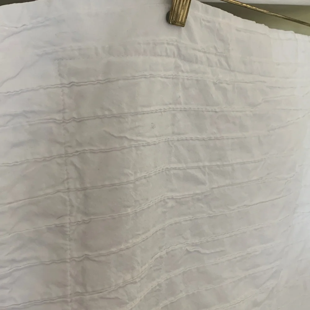 2 Crate and Barrel Penninsula King Shams 20x36 Pristine